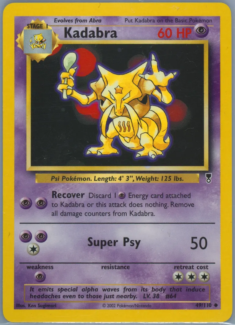 Kadabra card photo