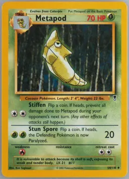 Metapod card photo