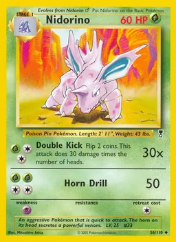 Nidorino card photo