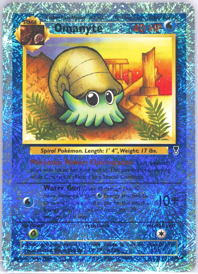 Omanyte card photo
