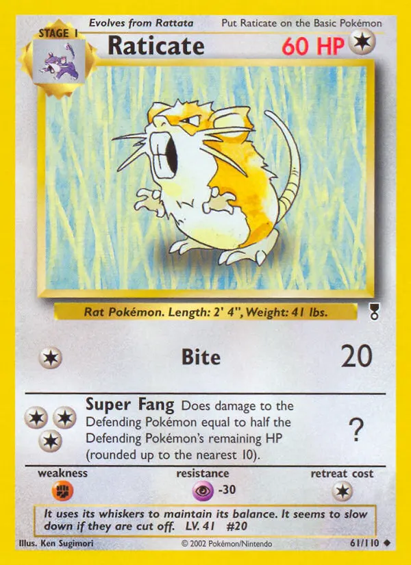 Raticate card photo