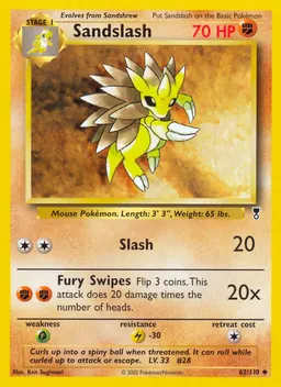 Sandslash card photo