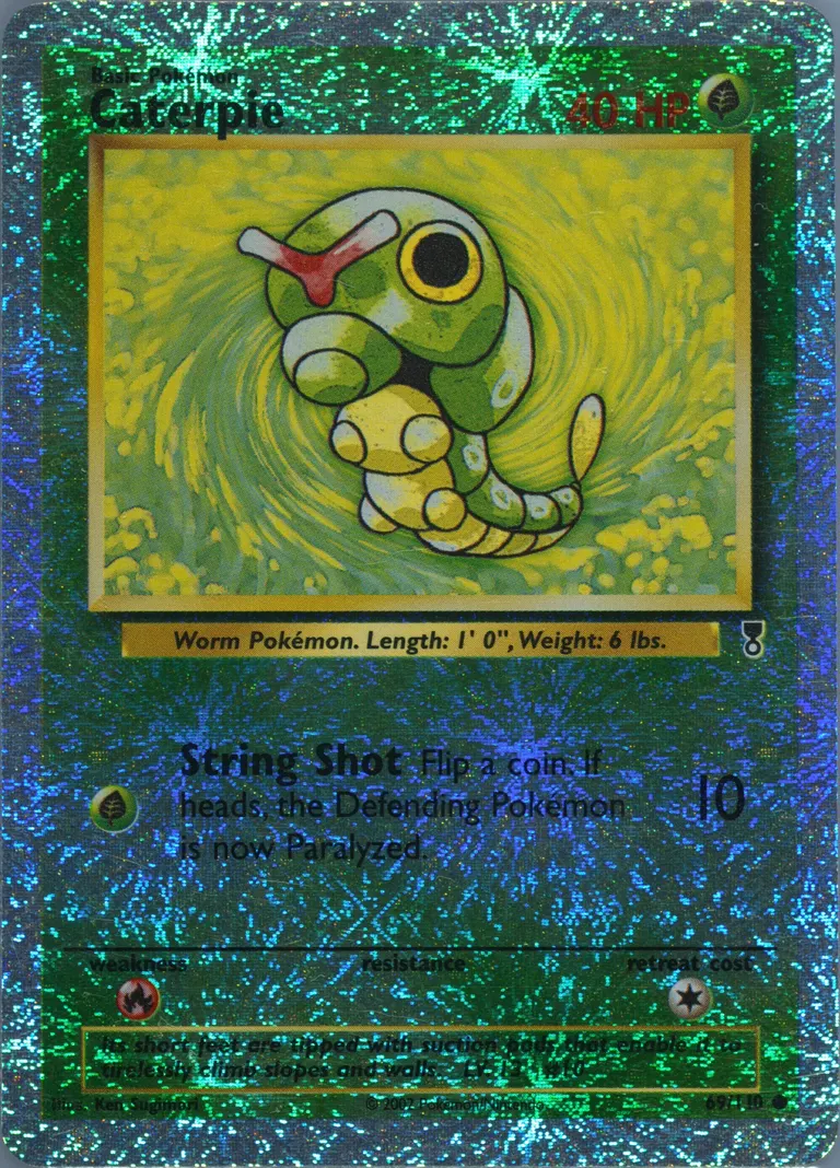 Caterpie card photo