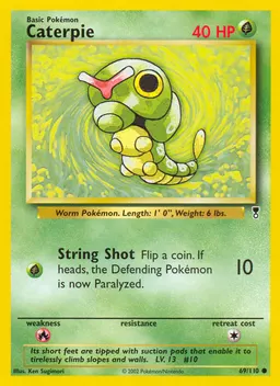 Caterpie card photo