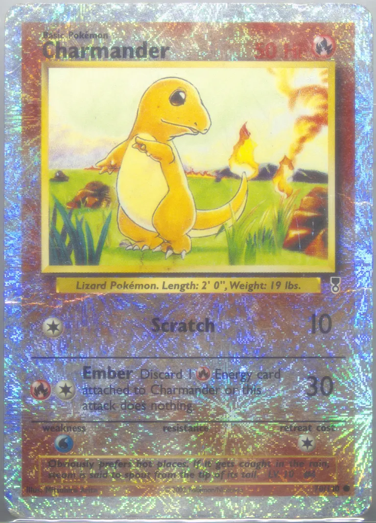 Charmander card photo