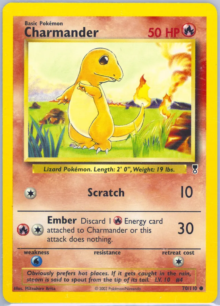 Charmander card photo