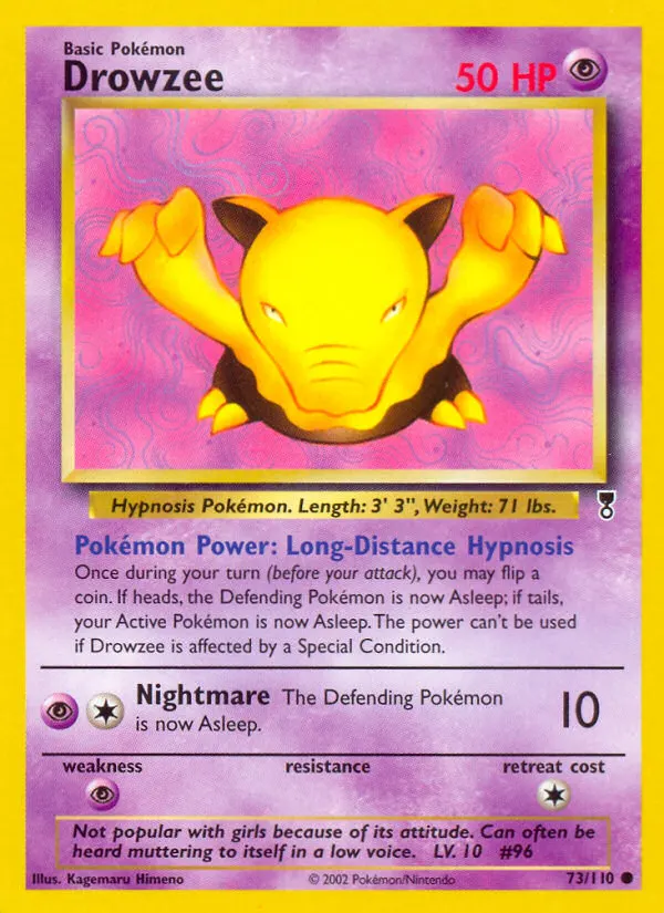 Drowzee card photo