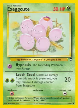 Exeggcute card photo
