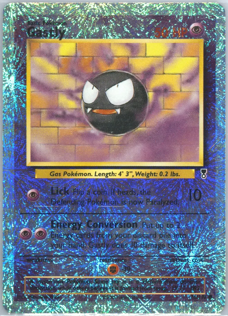 Gastly card photo