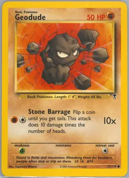 Geodude card photo