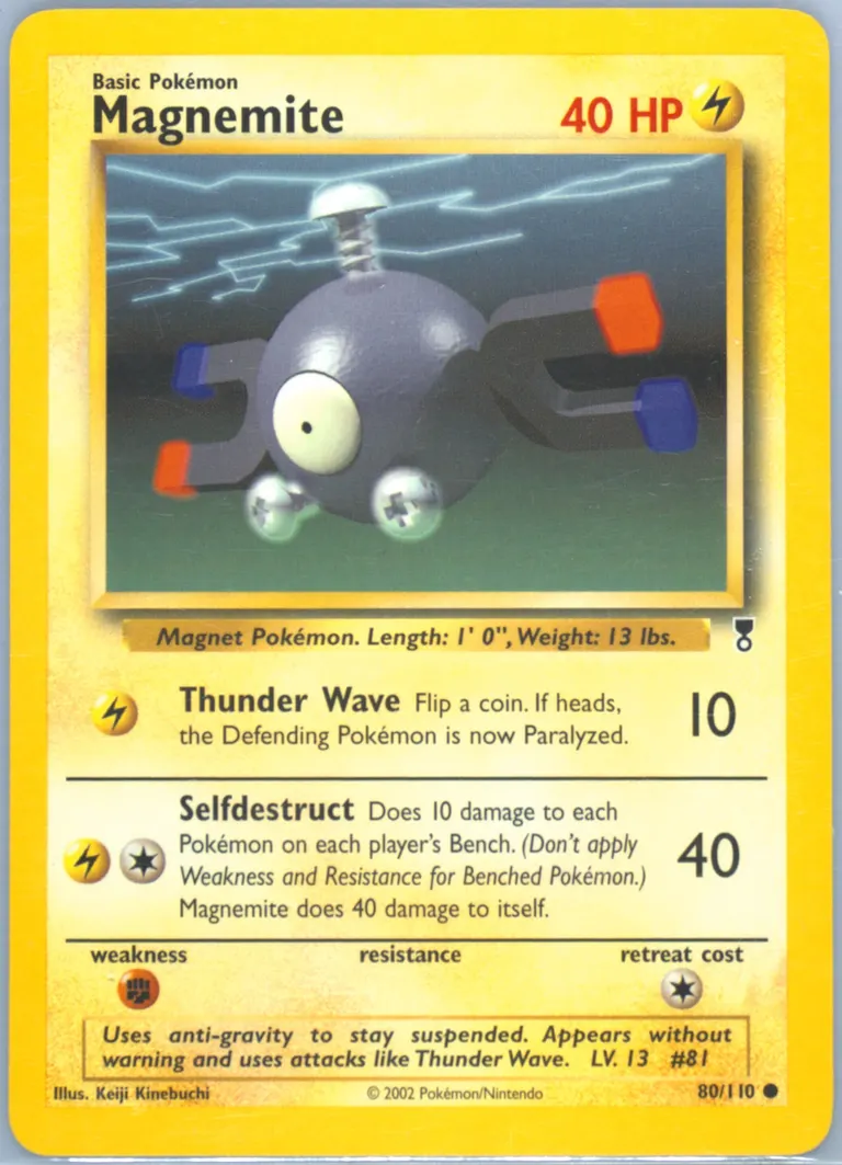 Magnemite card photo