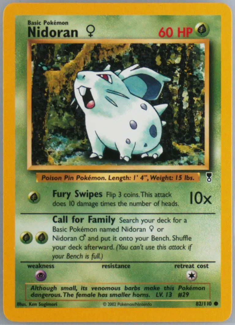 Nidoran♀ card photo