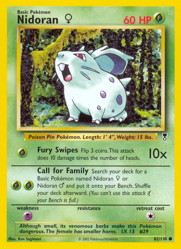 Nidoran♀ card photo
