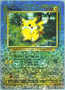 Pikachu card photo
