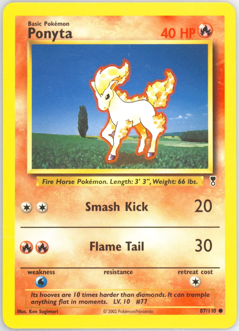 Ponyta card photo