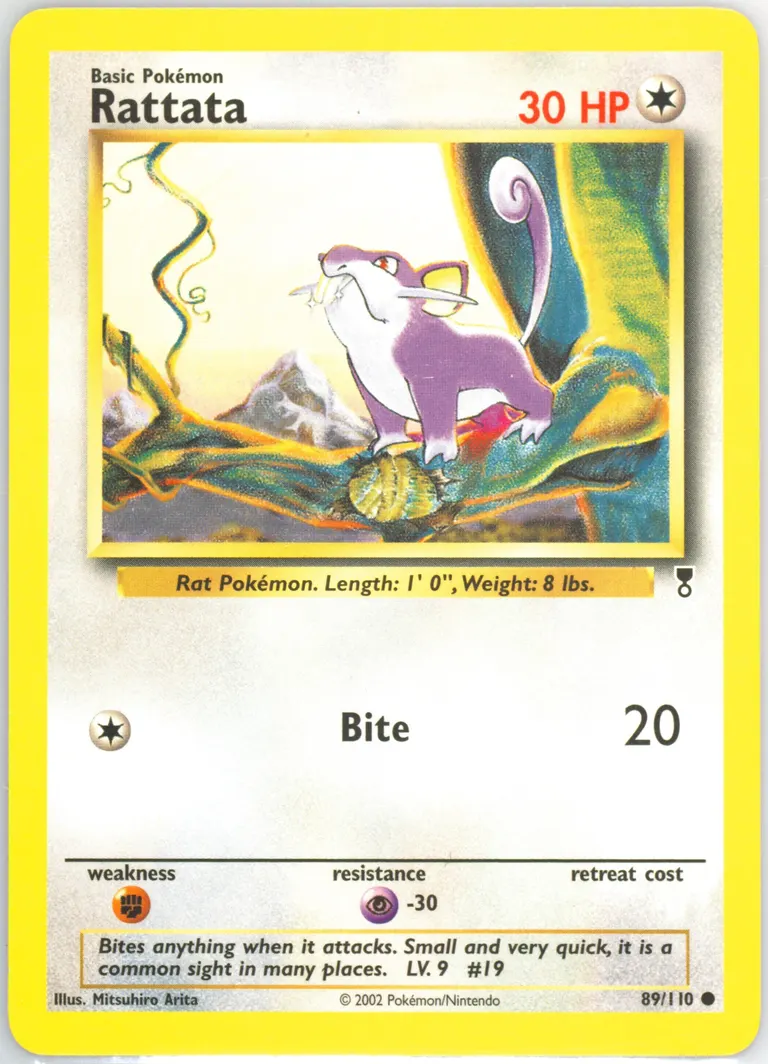 Rattata card photo