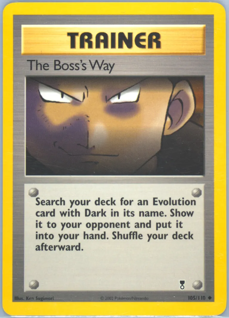 The Boss's Way card photo