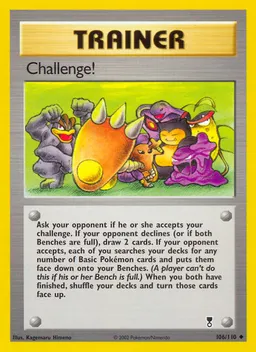 Challenge! card photo