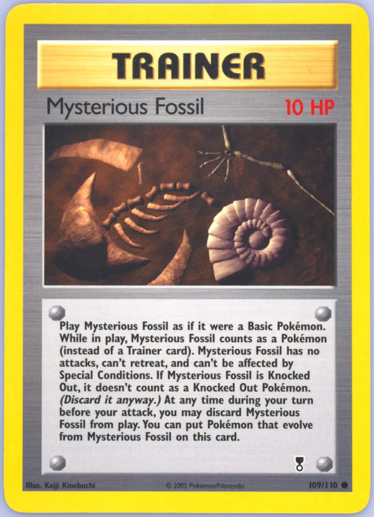 Mysterious Fossil card photo