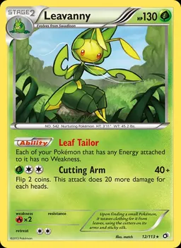 Leavanny card photo