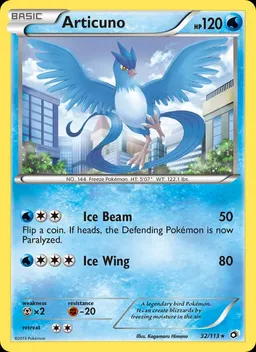 Articuno card photo