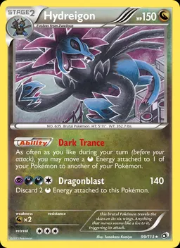 Hydreigon card photo