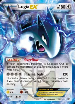 Lugia-EX card photo