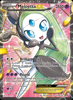 Meloetta-EX card photo