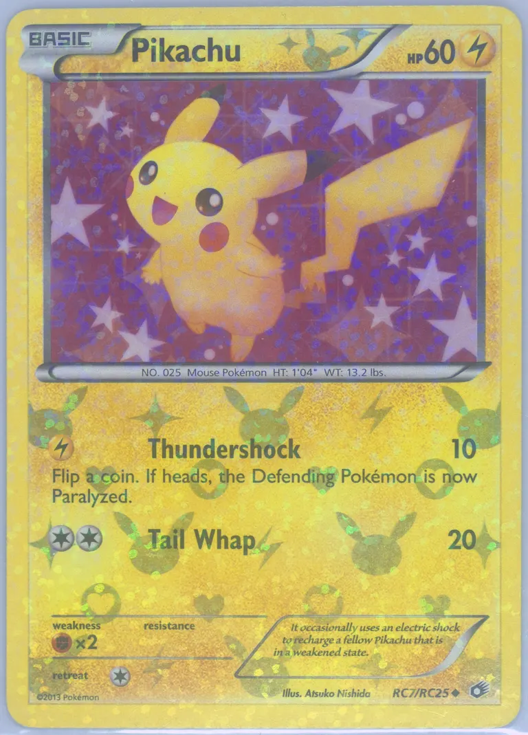 Pikachu card photo