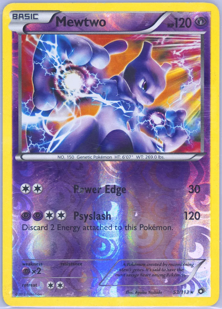Mewtwo card photo