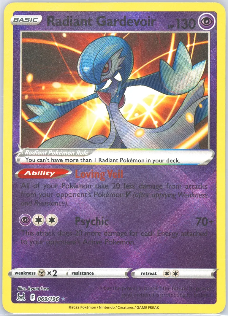 Radiant Gardevoir card photo