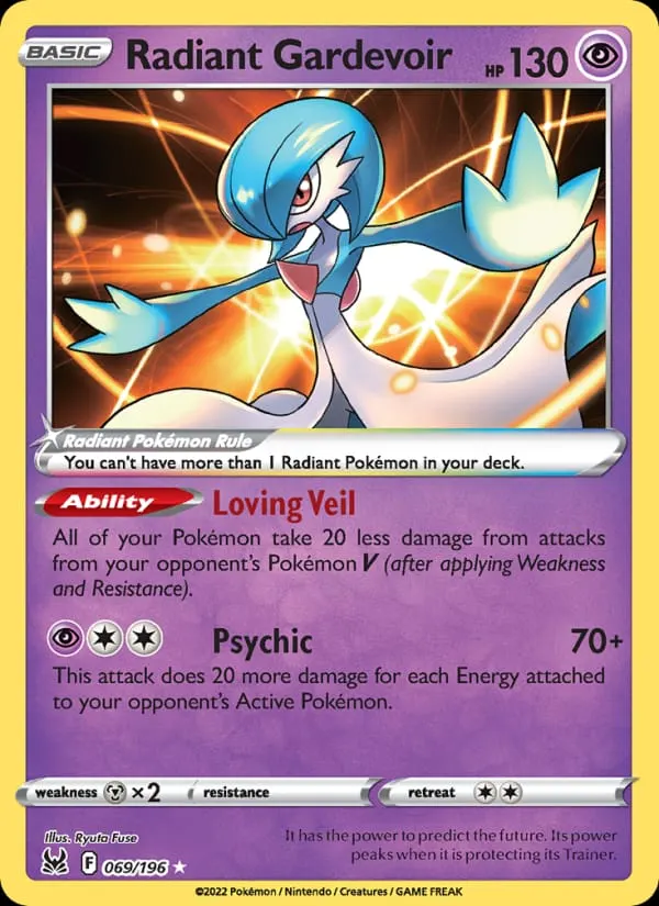 Radiant Gardevoir card photo