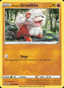 Hisuian Growlithe #83