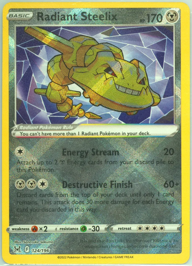 Radiant Steelix card photo