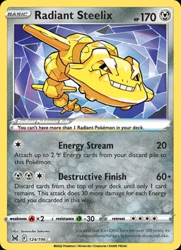 Radiant Steelix card photo