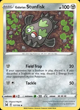 Galarian Stunfisk #127