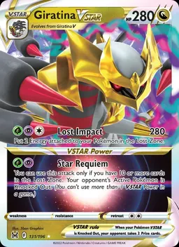 Giratina VSTAR card photo