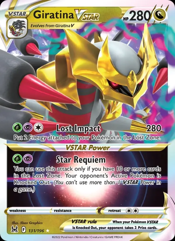 Giratina VSTAR card photo