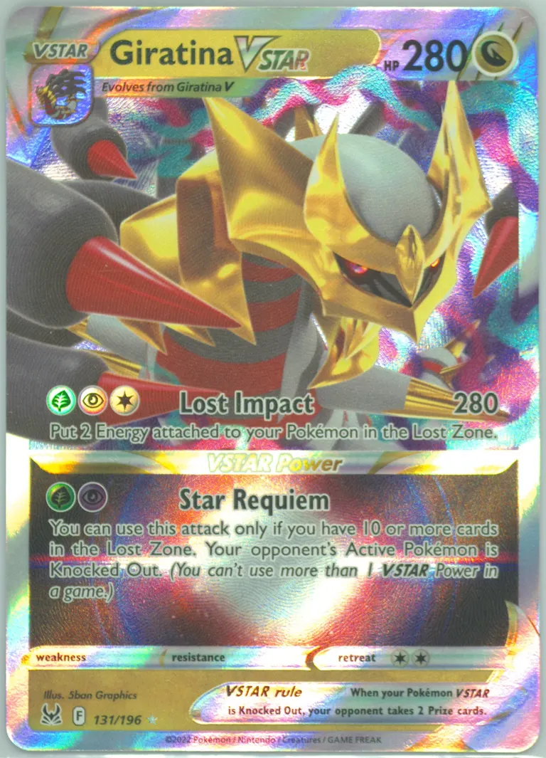 Giratina VSTAR card photo