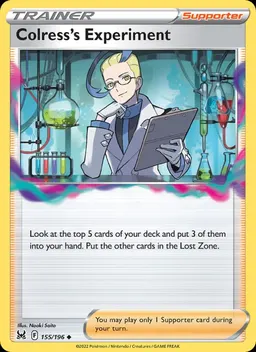 Colress's Experiment card photo