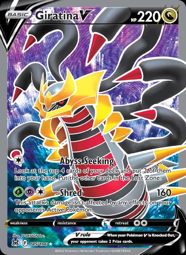 Giratina V card photo