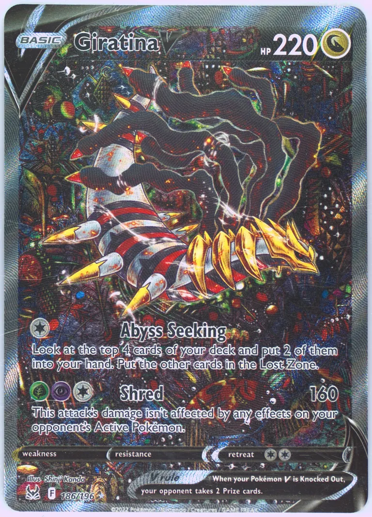 Giratina V card photo