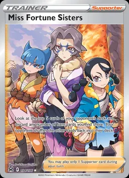 Miss Fortune Sisters card photo