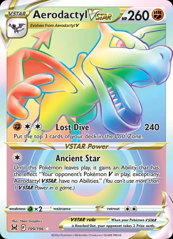 Aerodactyl VSTAR card photo
