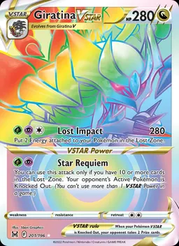 Giratina VSTAR card photo