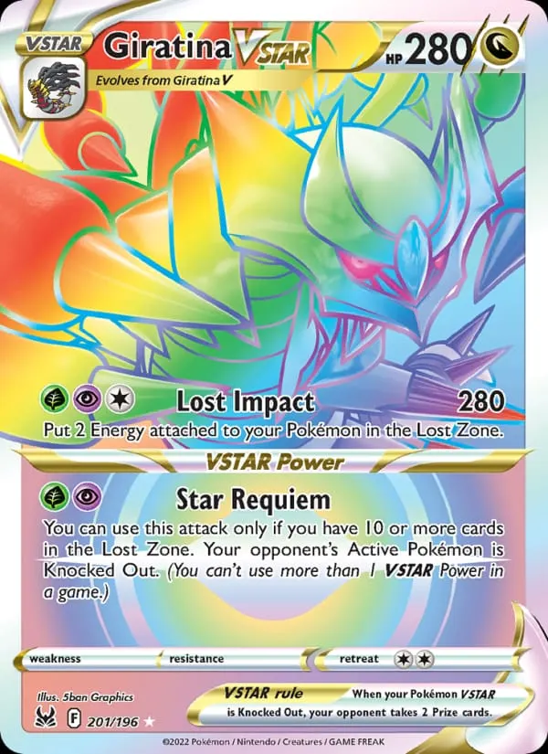 Giratina VSTAR card photo