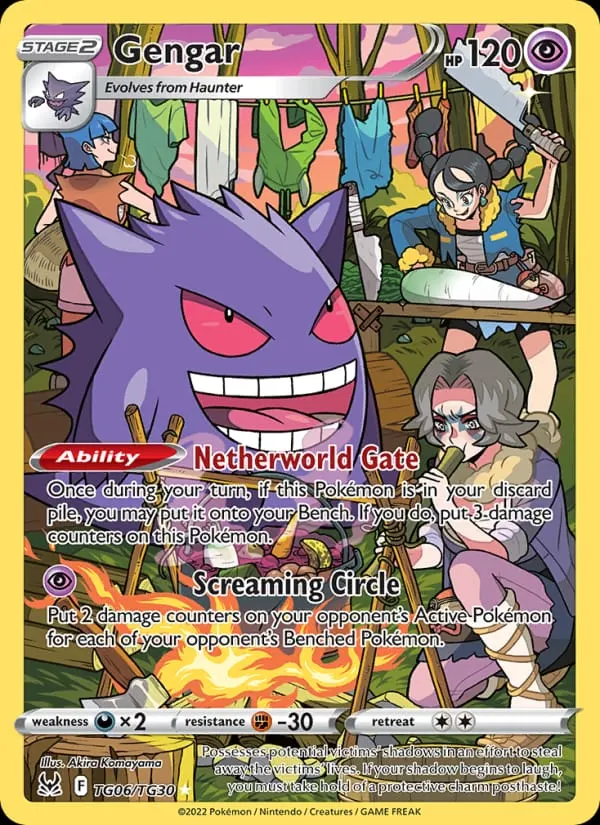 Gengar card photo