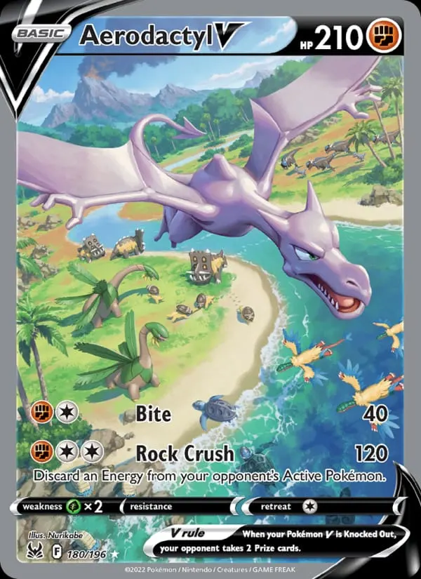 Aerodactyl V card photo