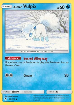 Alolan Vulpix #53
