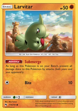 Larvitar #114